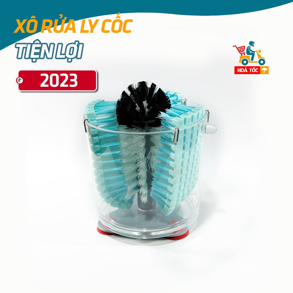 Dụng cụ chậu rửa ly xô rửa ly cốc nhanh tiện lợi xô xà bông