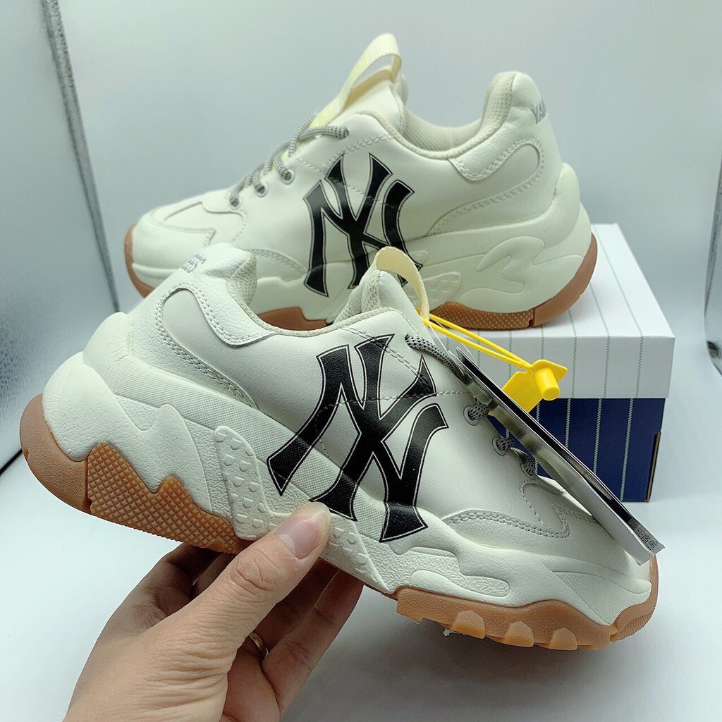 G09 Giày thể thao sneaker NY đế nâu dành cho nam nữ