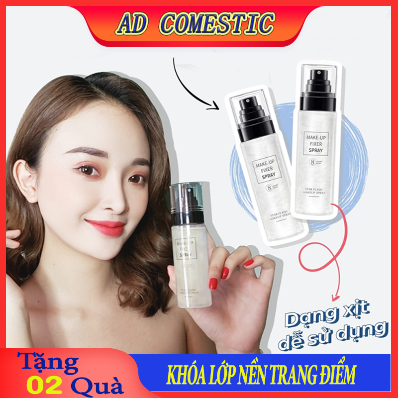 Xịt khóa nền trang điểm Star Flash Make Up Spray