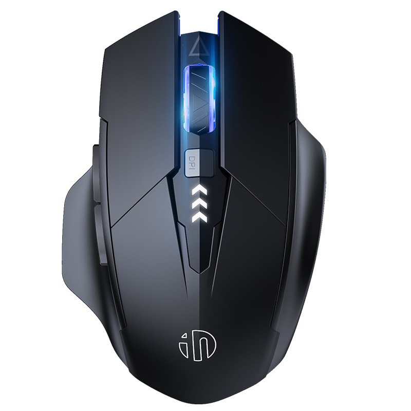 Chuột Không Dây Pin Sạc inphic chính hãng PM6 – Chuột Wireless 2.4G, Bluetooth Cao Cấp Bấm Siêu Êm Không Cần Thay Pin có kèm dây sạc