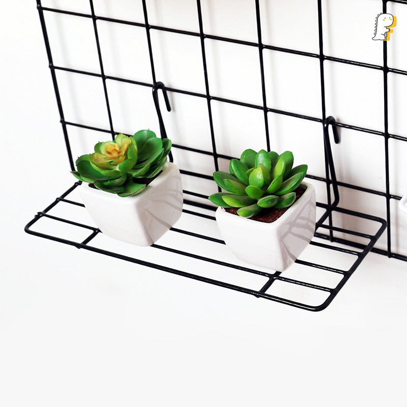 Khung Lưới Sắt Để Đồ Trưng Bày Sản Phẩm, Giá Treo Tường Thép Sơn Tĩnh Điện Mã GS01