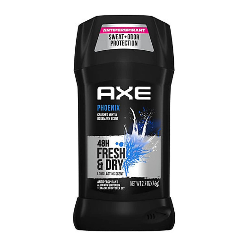 Lăn sáp khử mùi nam authentic AXE 48h Fresh/Dry Deodorant Phoenix 76g/85g
