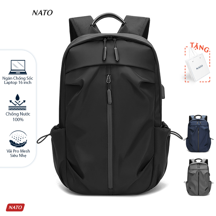 Balo NATO Alex - Backpack Sợi Vải ProMesh Deluxe Ba Lô Laptop Nam Nữ Đẹp