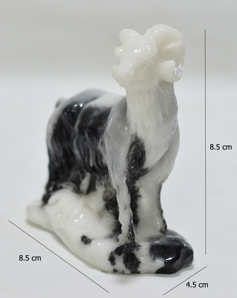 [HCM]Tượng đá trang trí Dê nhỏ màu cẩm đen