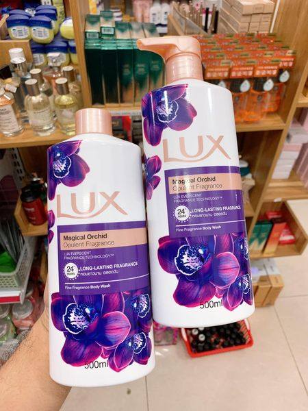 Sữa tắm chai 450ml lux thái