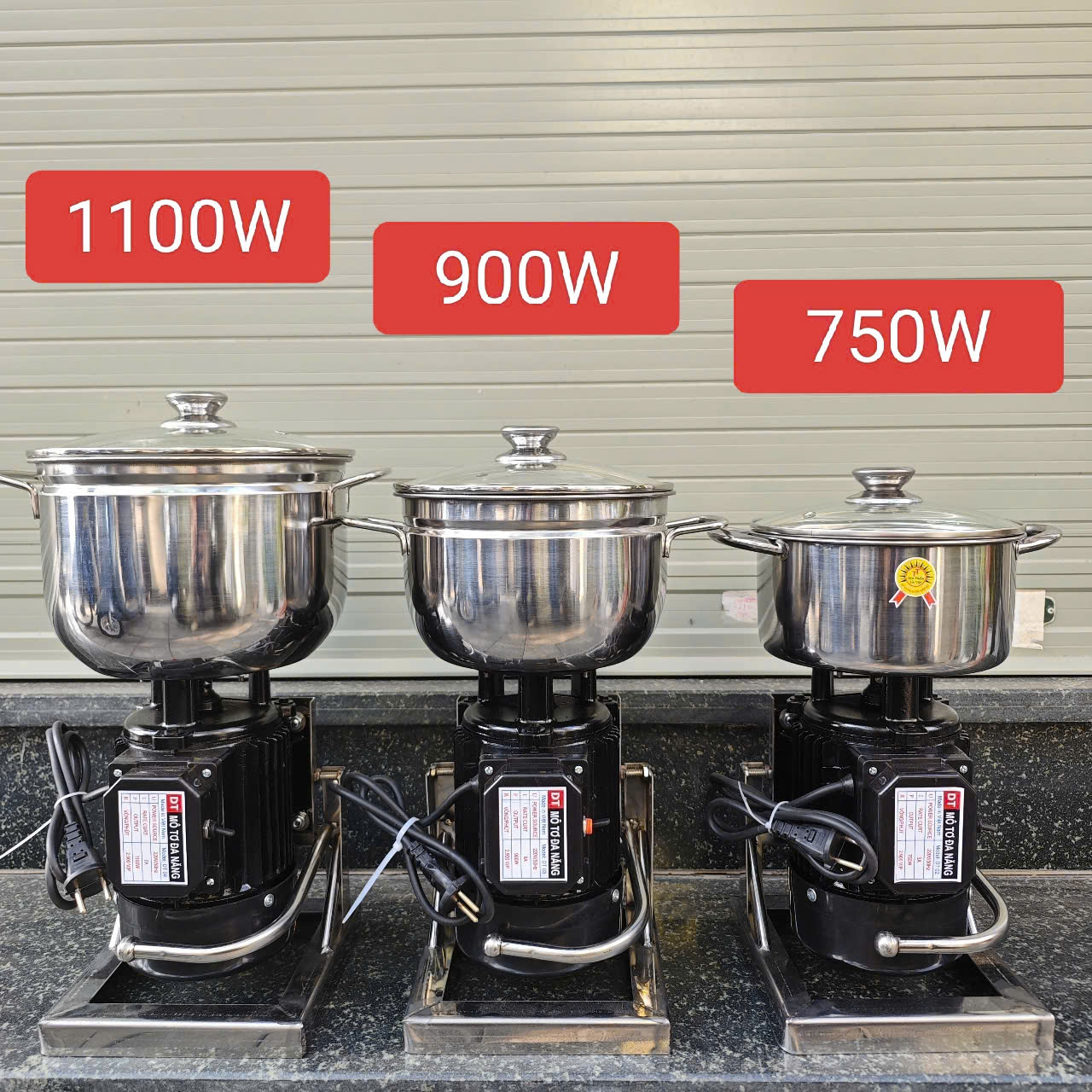 Máy xay thịt ruốc giò chả đa năng 370w 750w 900w 1100w tặng que đánh ruốc