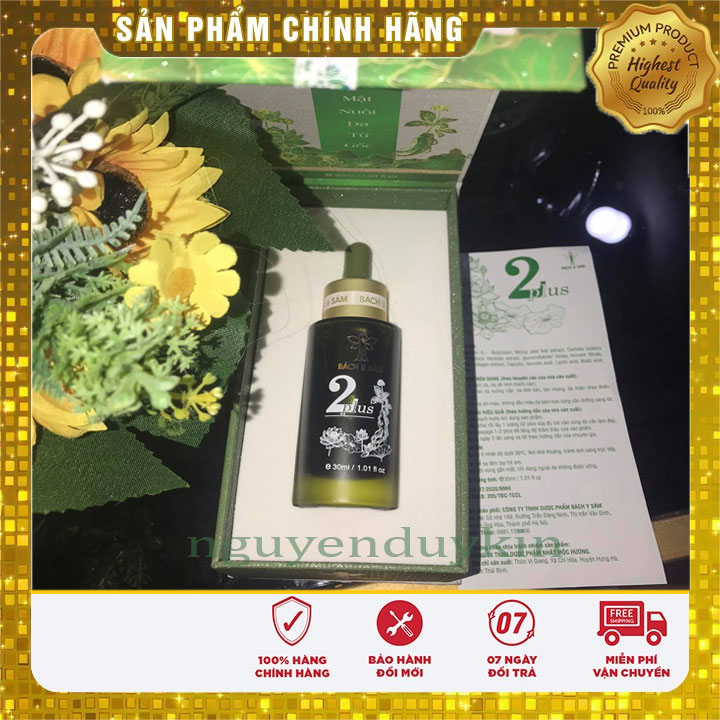 [Sẵn hàng] Bạch linh Bách Y Sâm 02 chuyên mụn nám tận gốc hộp 30ml