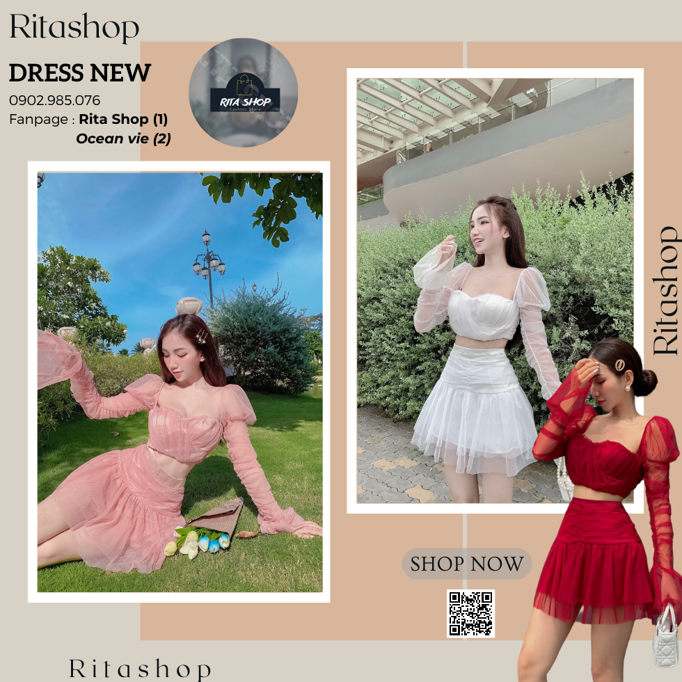 Set Đầm công chúa sexy - set áo croptop và chân váy công chúa - 3130
