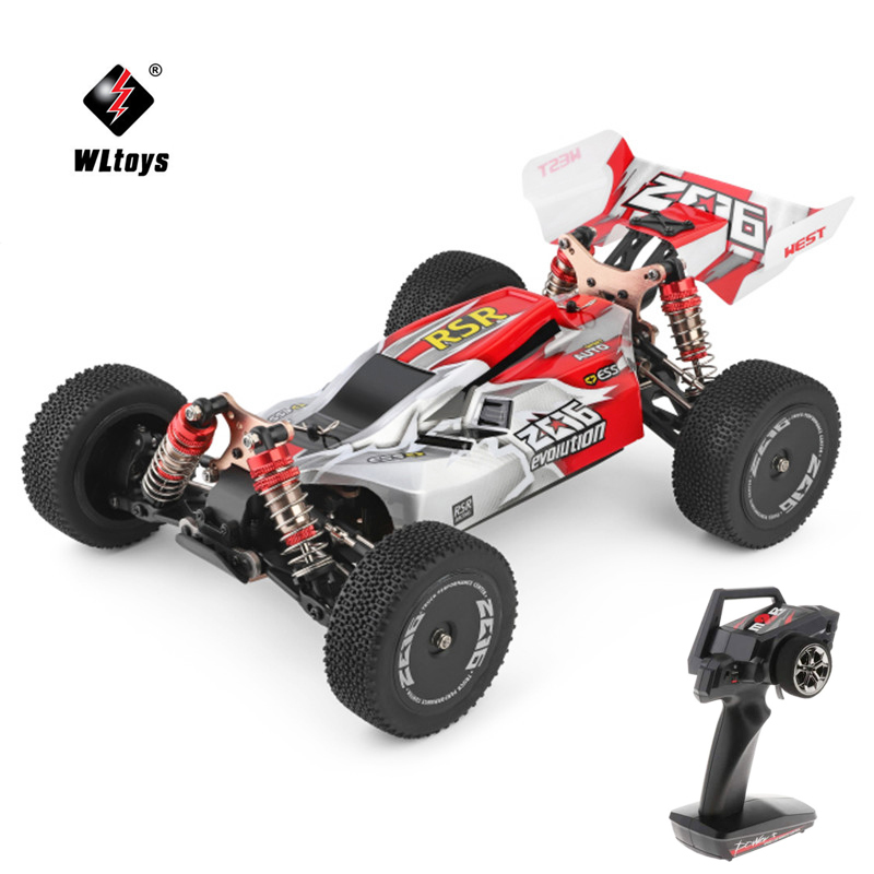 [SWTOYSVN] Siêu Xe Địa Hình Điều Khiển Từ Xa Tốc Độ Cao 60km/h WLtoys 144001, Khung Kim Loại Siêu Bền 1/14 2.4G 4WD