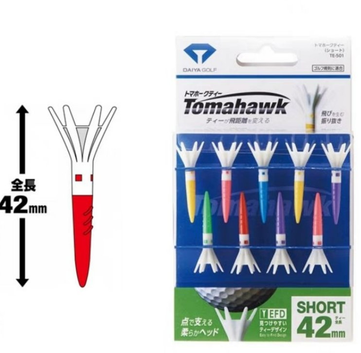 Tee golf Tomahawk TE512 cao cấp chính hãng nhật bản- Trụ đặt bóng golf