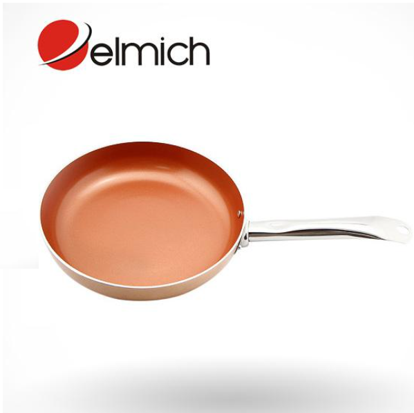 Chảo Phủ Sứ Đáy Từ Elmich Royal Classic EL-1188 (24cm) - Vàng Đồng