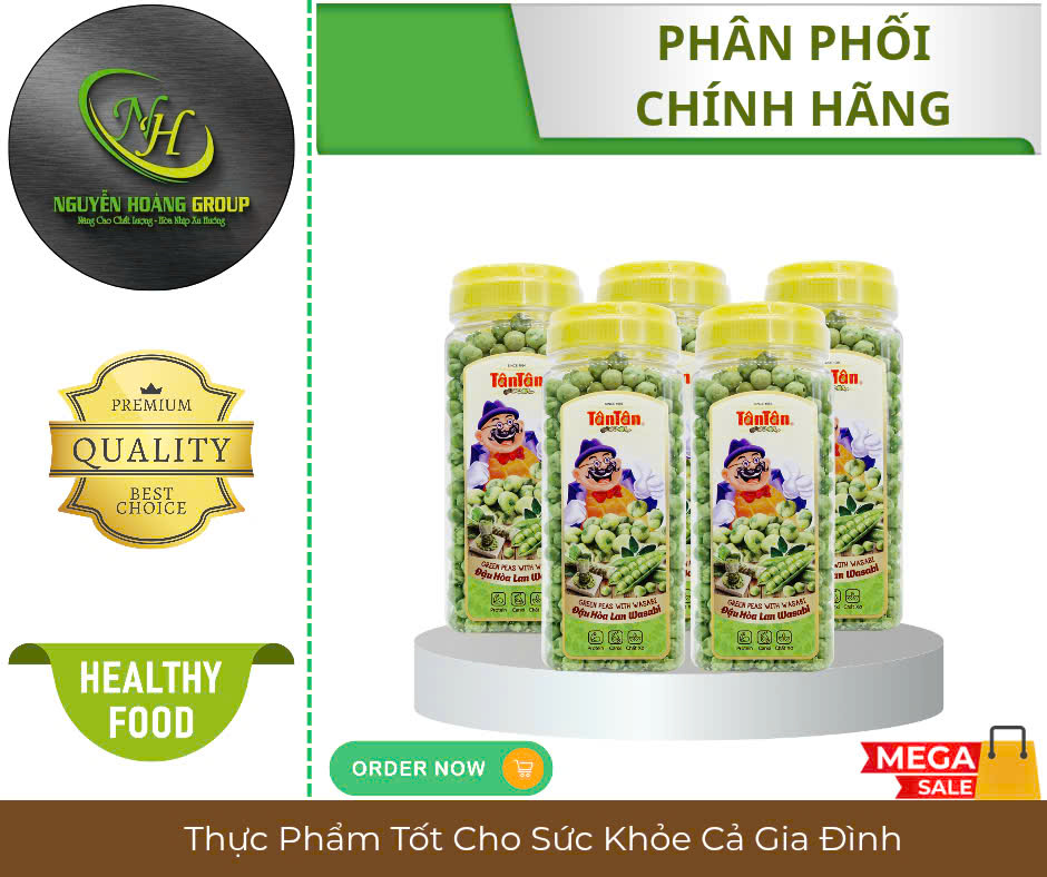 COMBO 2 HỦ - Đậu Hòa Lan WASABI Tân Tân Hủ 190g