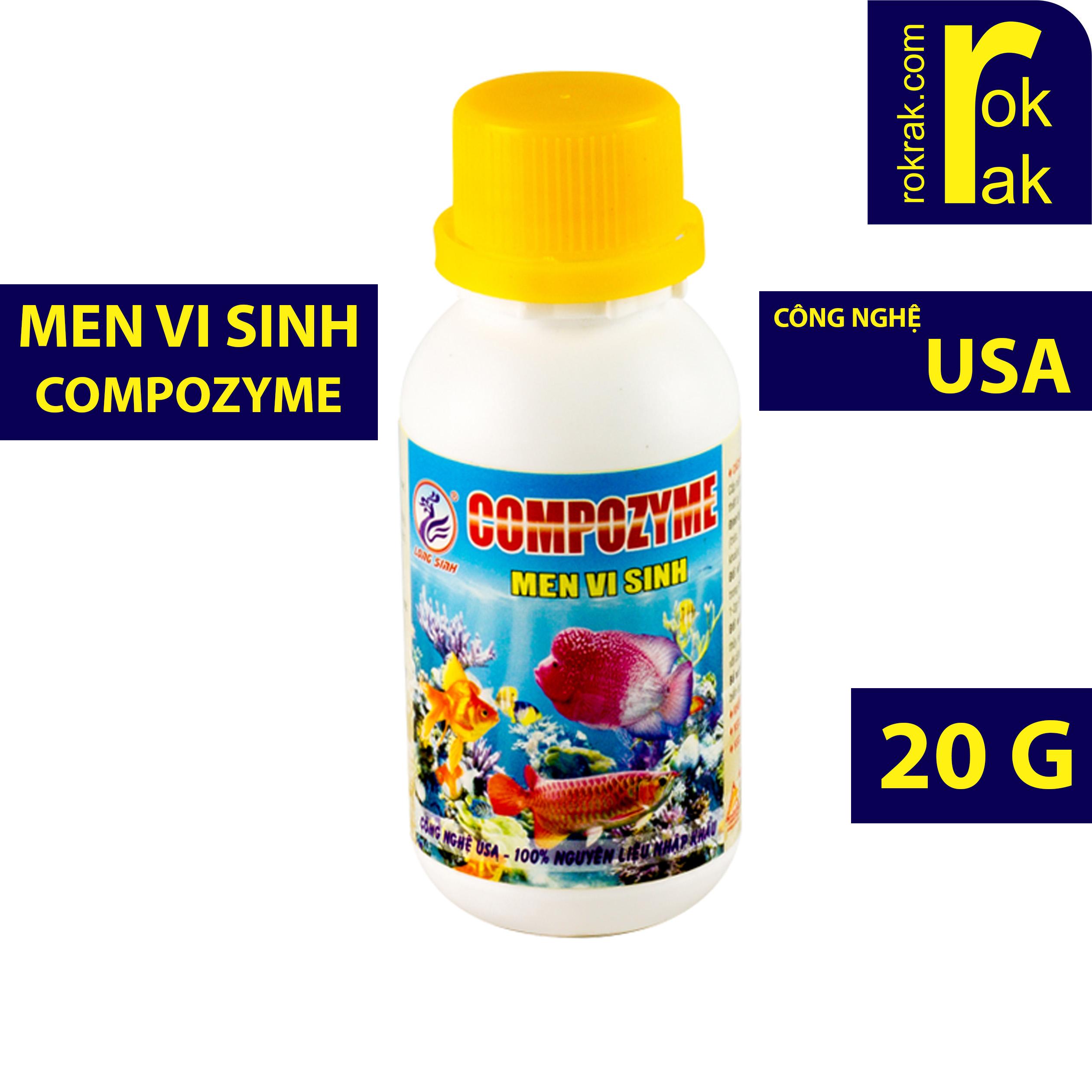 [HCM]Men vi sinh Compozyme cấy lọc bể cá cảnh