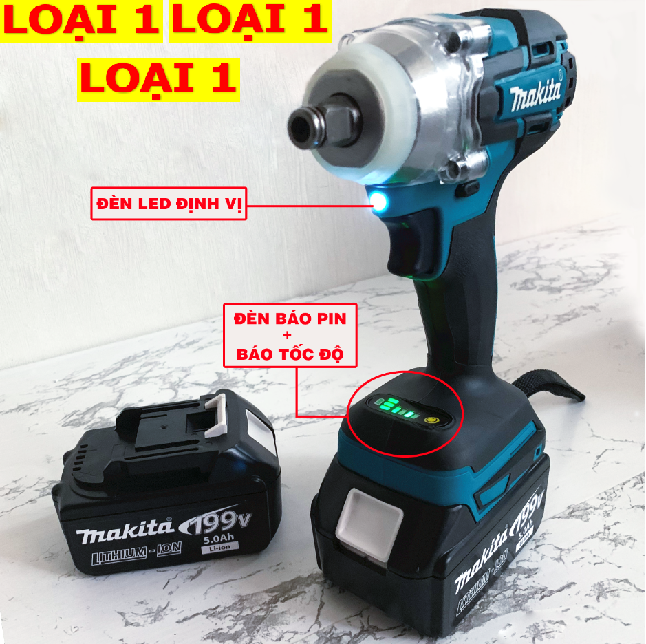Máy siết bulong makita 188v 1 pin