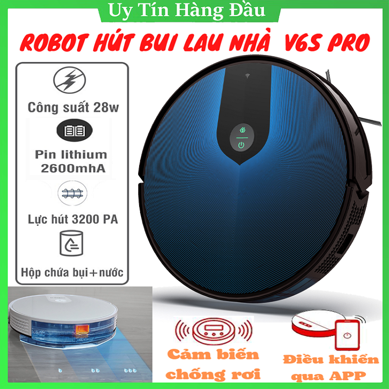  Robot hut bụi lau nhà tự sạc Robot lau nhà thông minh 3 trong 1  hút lau quét  Máy hút bụi tự động Công nghệ Nhật Bản cao cấp làm sạch mọi ngóc ngách lực hút mạnh điều khiển bằng app điện thoại 