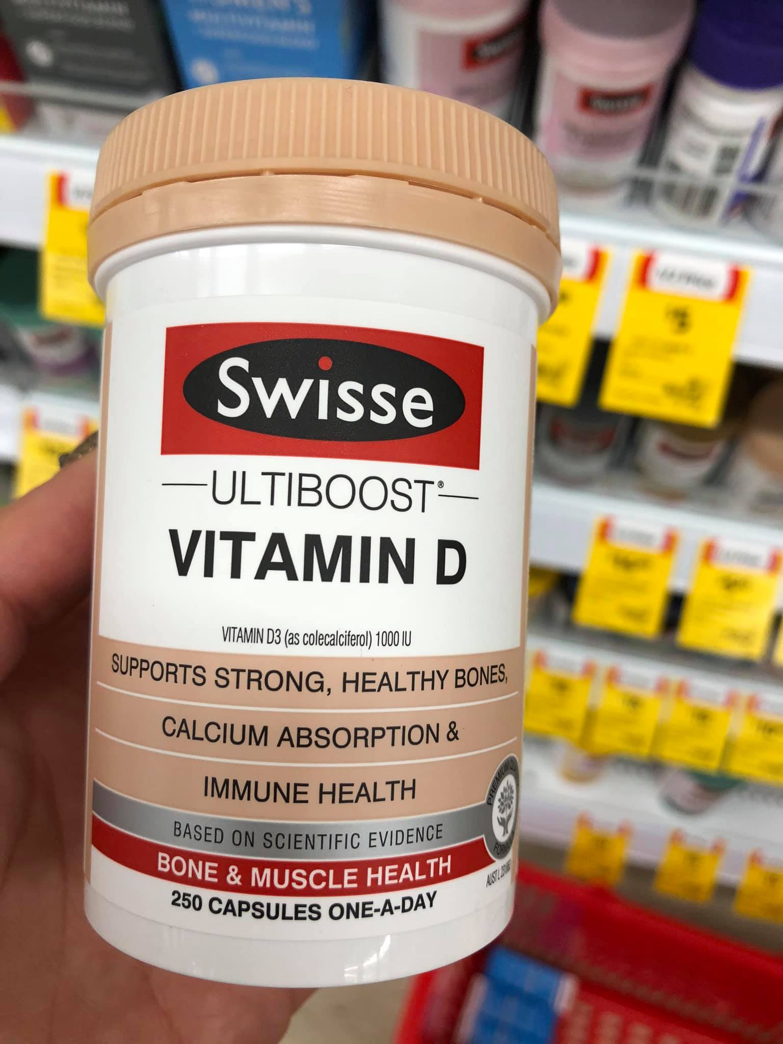 Vitamin D Swisse 250 Viên | Lazada.vn