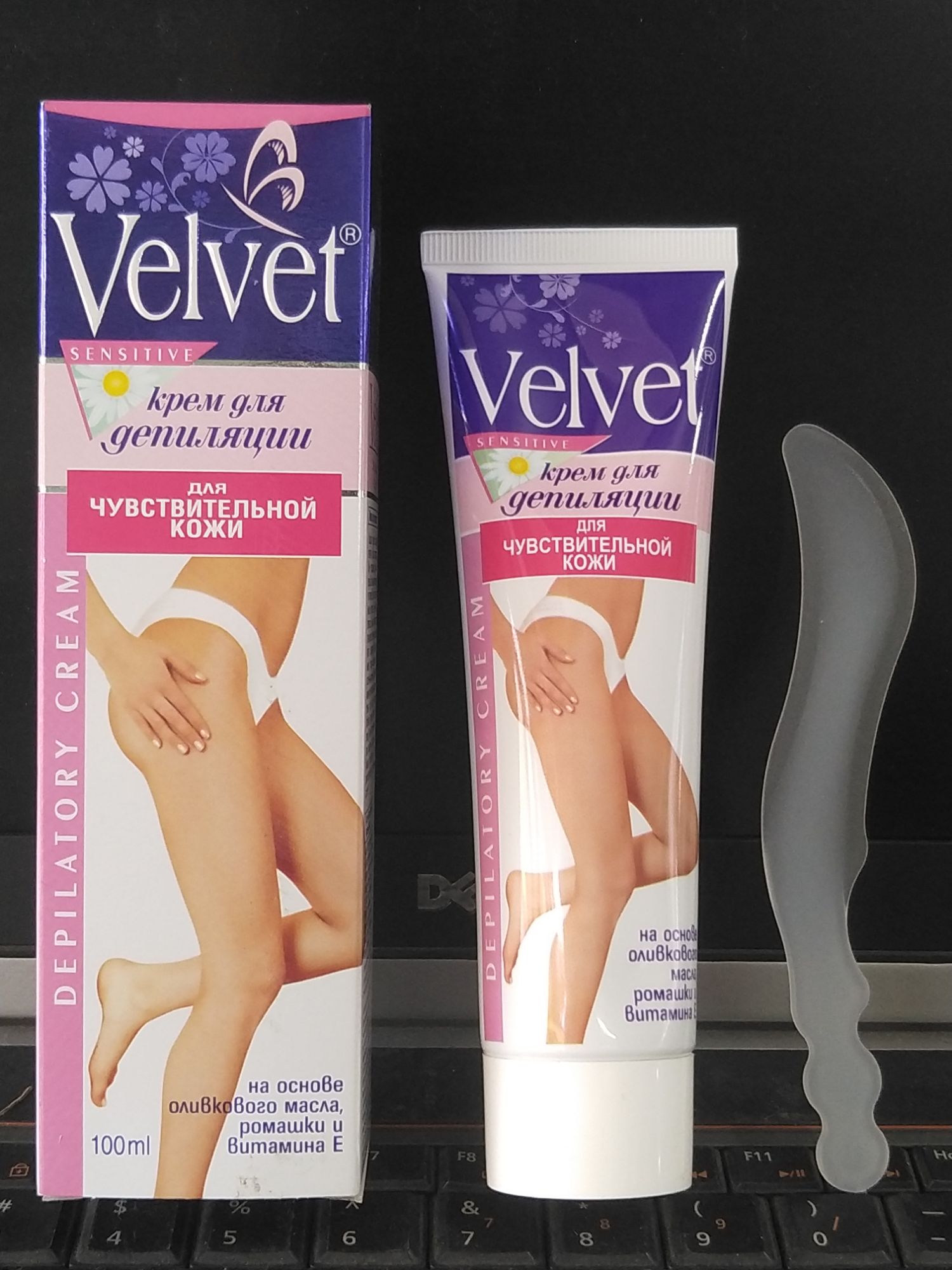 Kem tẩy lông velvet nga - 100ml