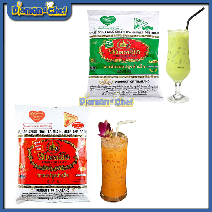 Combo Trà Thái xanh 200g Trà Thái đỏ 400g