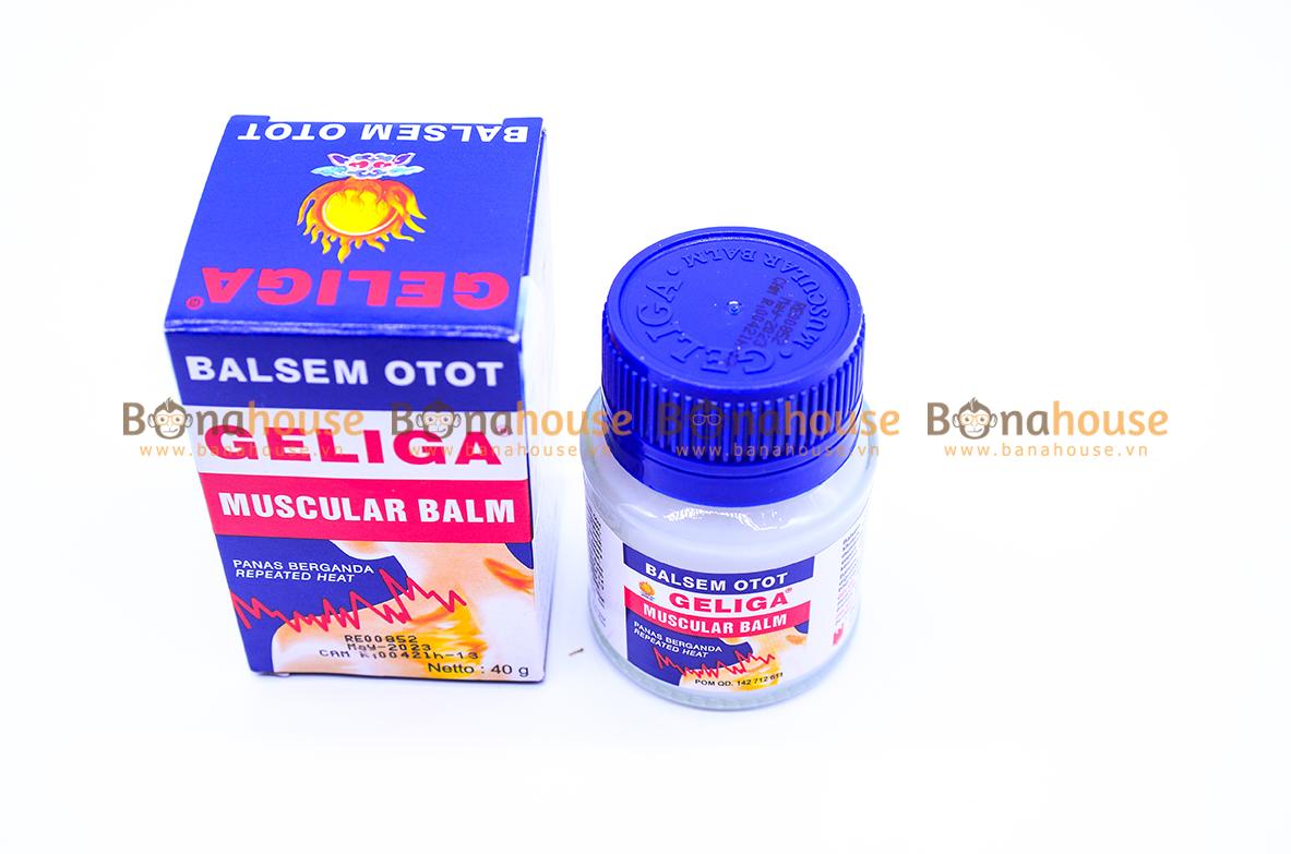 Dầu Cù Là Lửa GELIGA 40g Indonesia