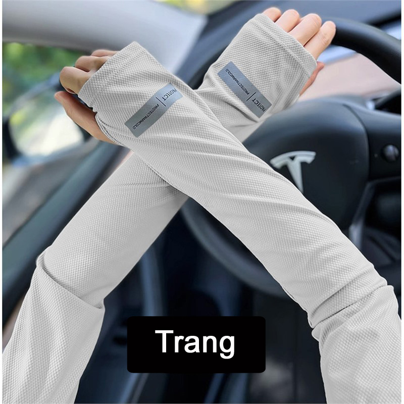 Bao tay chống nắng chống UV mát rượi thoáng khí - 6