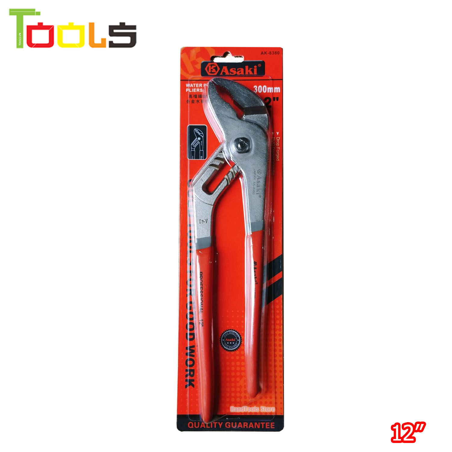 Kìm mỏ quạ asaki ak-8380 12inch-300mm