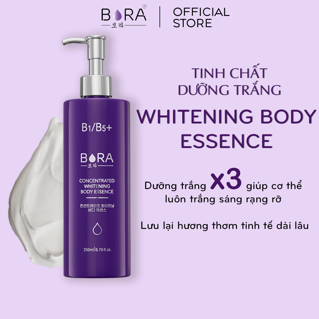 Kem dưỡng trắng toàn thân bora vitamin body cream chai 250ml