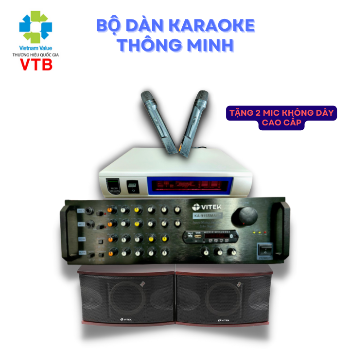 Bộ dàn smart karaoke vtb 1
