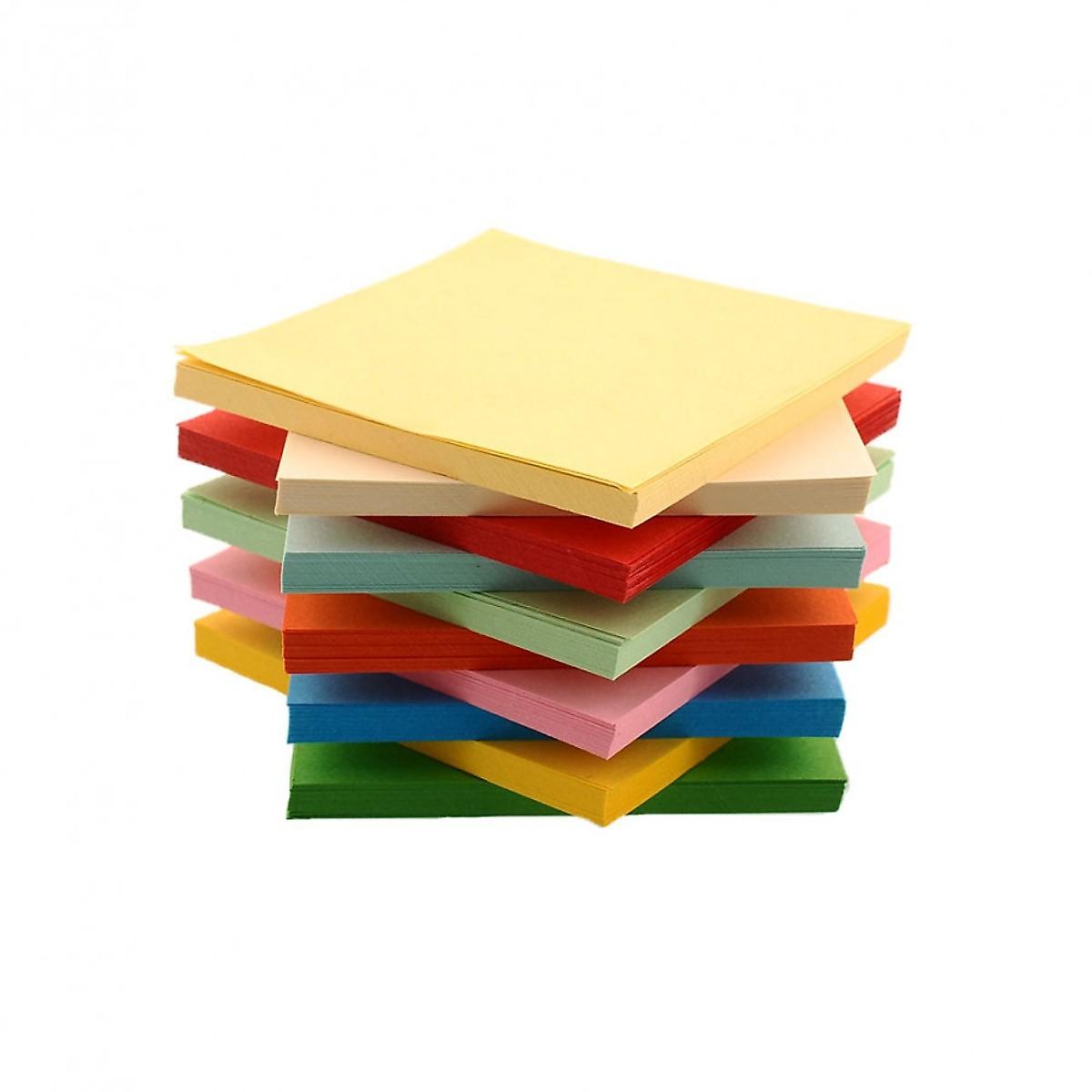 [HCM]Giấy thủ công Xếp Origami (100 Tờ) Giấy Xếp Cò, Làm Thủ Công Siêu Tiết Kiệm