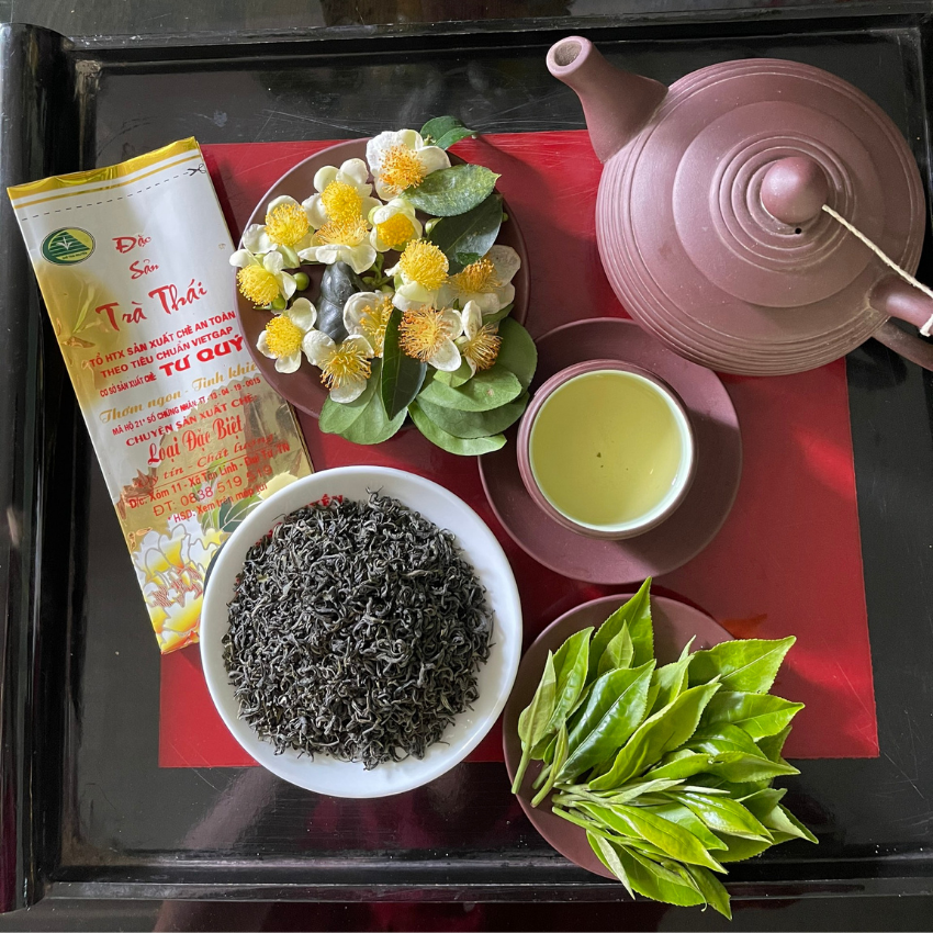 Trà xanh hảo hạng Tư Quý (combo 5 gói 100g)