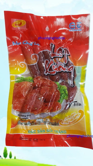 Lạp xưởng tiêu 3 sao 200gr (Tân Huê Viên)