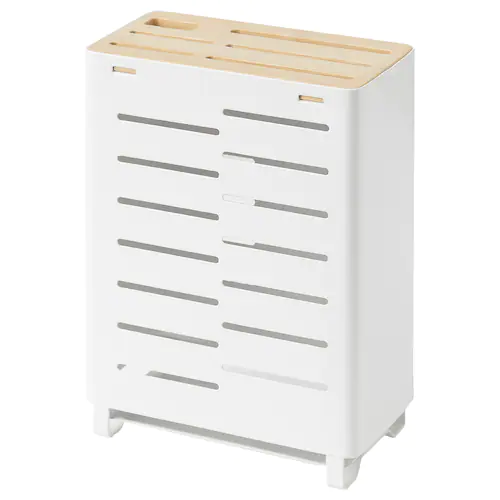 Giá đỡ dao kéo avsteg i.k.e.a - trắng 17x9x23 cm