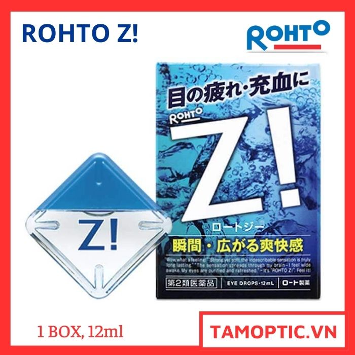 [eye drops] Dung dịch Nhỏ Mắt Rohto Z! Made in Japan 12ml