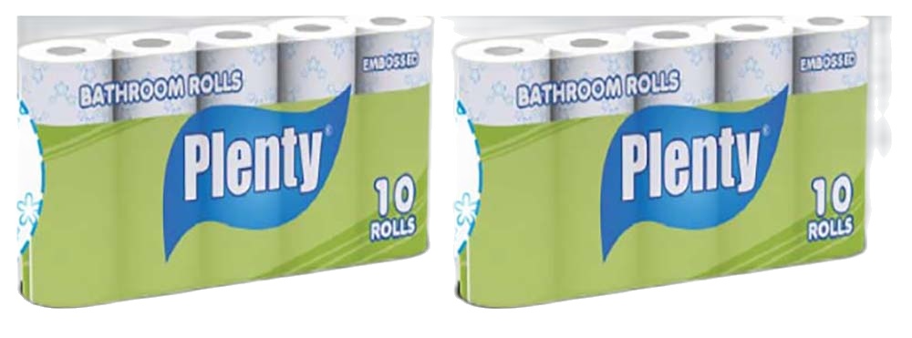 [HCM]Combo 20 cuộn Giấy vệ sinh PLENTY 2 Lớp 215 Tờ/cuộn