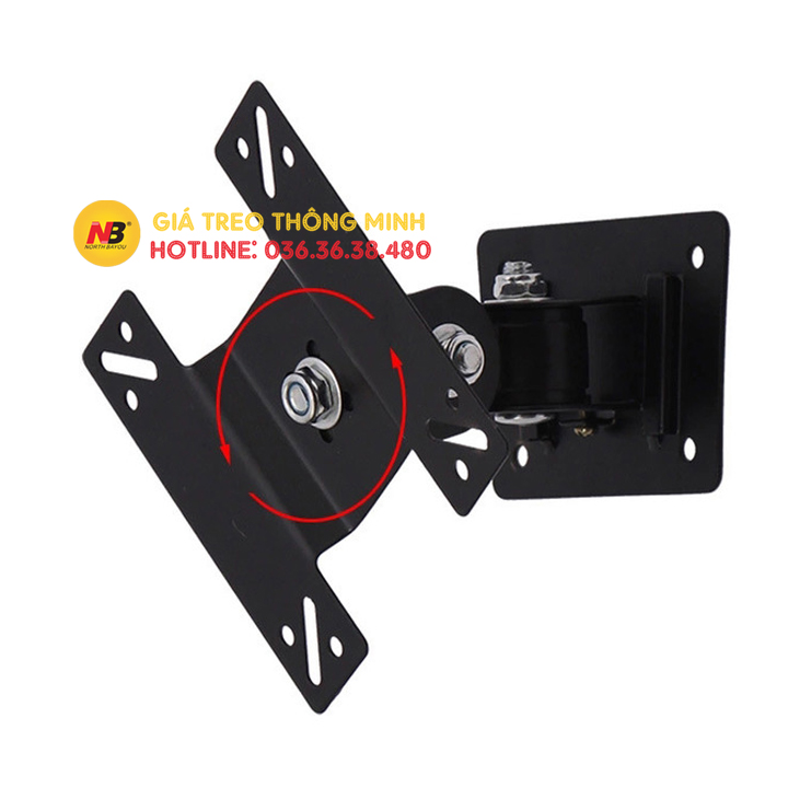 [Trục Thép] Giá treo màn hình đa năng F03 14 - 32 inch - Xoay 360 độ