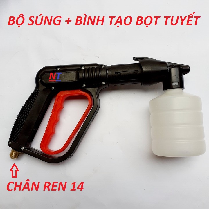 s úng rửa xe | sung rửa xe ren 14mm | sung rửa xe áp lực cao | sung rửa xe cho máy rửa xe ren 14mm | sung rửa xe tăng áp ren ngoại 14mm | sung rửa xe | sung rửa xe cao áp | sung rửa xe áp lực | sung rửa xe mini | KÈM BÌNH BỌT TUYẾT