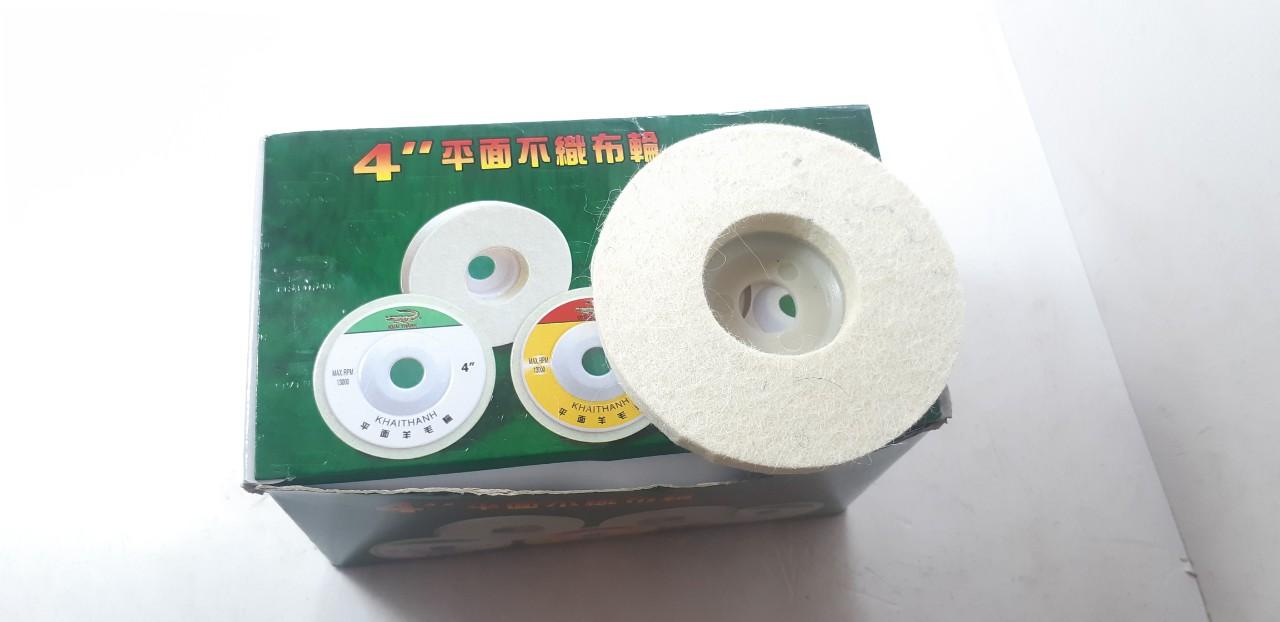 1 Cặp Nỉ trắng Đánh Bóng 4 in