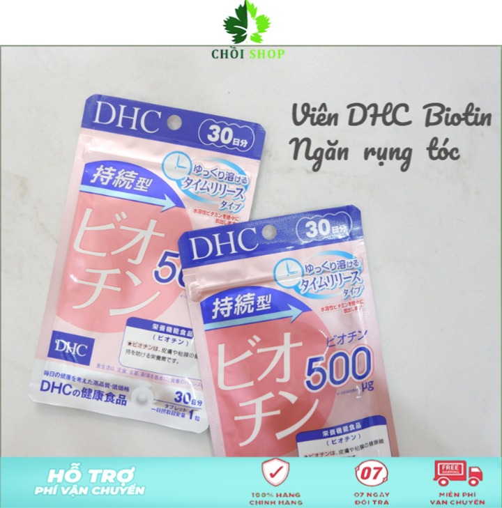 Viên uống dhc biotin ngăn rụng tóc 30 ngày nhật bản