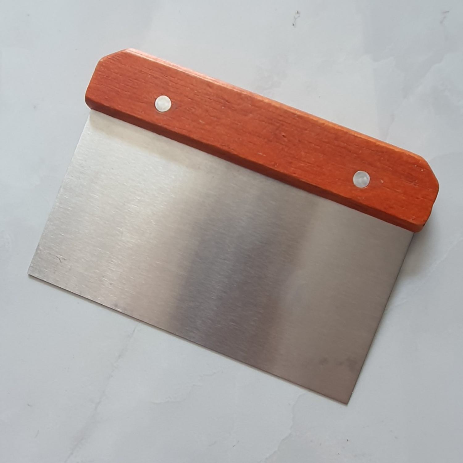 Dụng cụ Vét / Cắt bột inox cán gỗ
