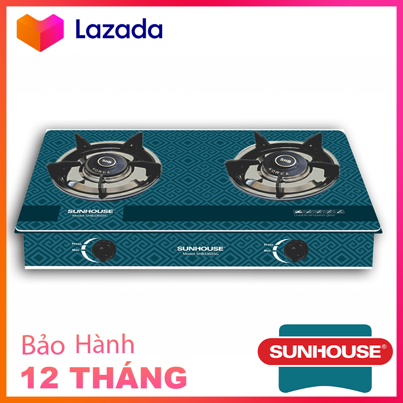 🔥🔥Bếp gas dương kính Sunhouse SHB3365-SG🔥🔥
