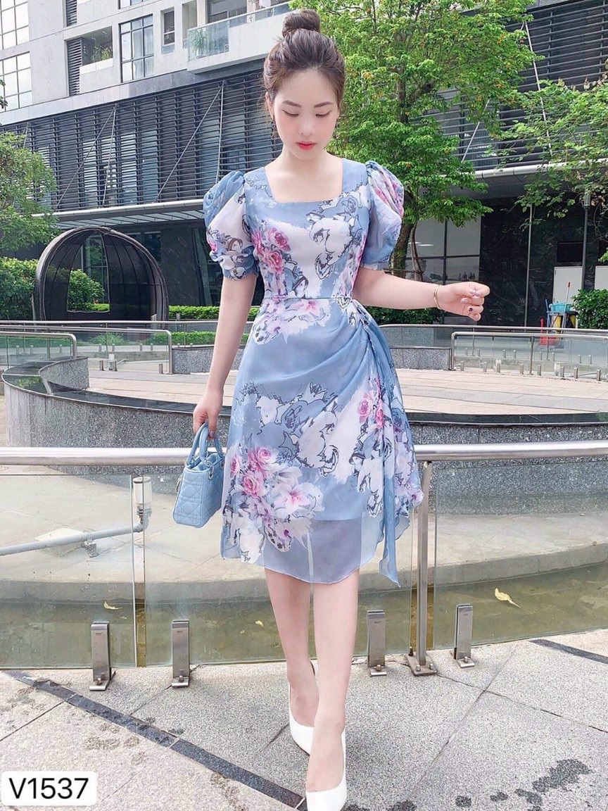 [HCM]Đầm nữ đẹp giá rẻ sang trọng dự tiệc cưới dạo phố cực chất [vải xịn] Đầm váy nữ thời trang