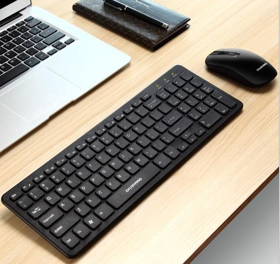 Combo phím chuột không dây 2.4ghz siêu mỏng divipard km530