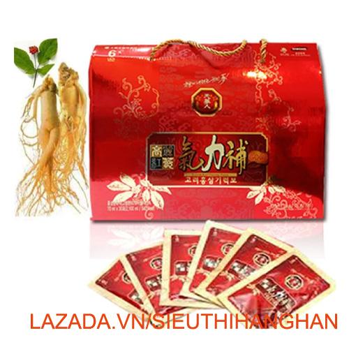 Nước Ép Hồng Sâm Núi 6 năm tuổi tinh chất Cao Cấp Bio 30 gói x 70ml 1
