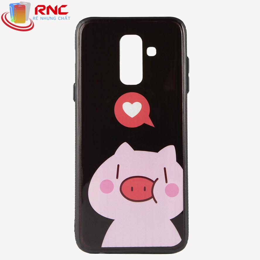 [HCM]Ốp lưng Samsung J8/A6 Plus 2018 hình thú phủ bóng Nano viền silicone dẻo(sản phẩm có 7 hình)