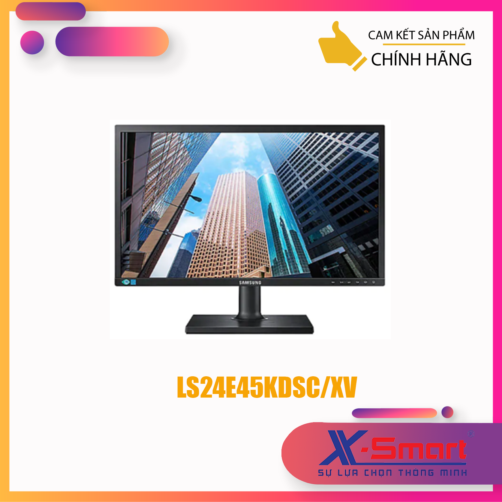 Màn hình samsung ls24e45kdsc/xv 24 inches