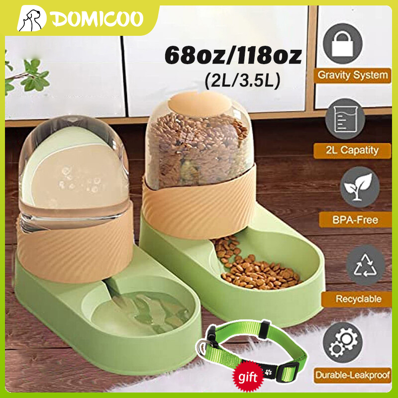 2l 3.5l máy uống nước cho mèo,máy uống nước cho chó,máy cho ăn tự động cho thú cưng,máy uống nước cho chó,bình đựng thức ăn cho mèo và chó nhỏ vừa