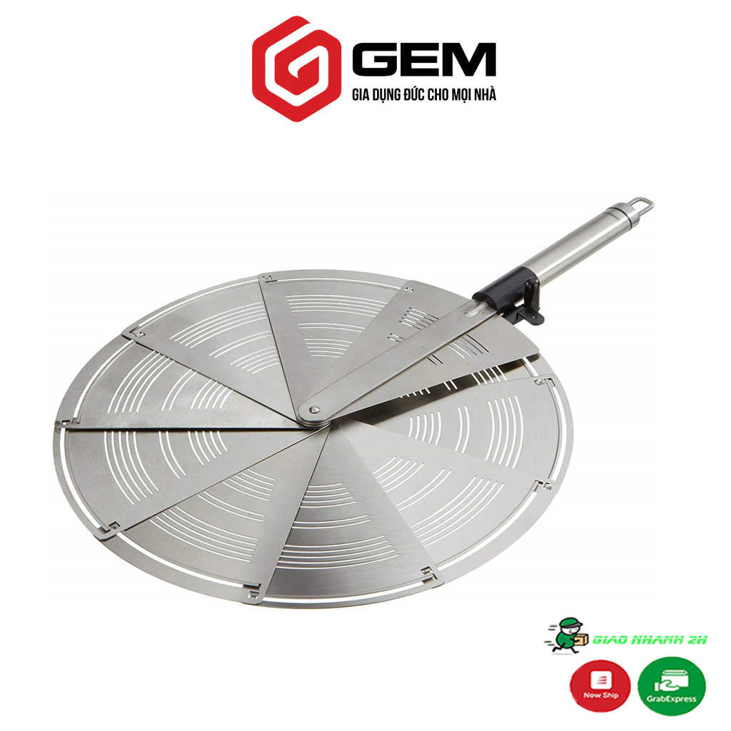 [HÀNG ĐỨC] Vung chắn dầu mỡ thông minh Leifheit cao cấp - Vung chắn dầu dạng xoay - Vung chắn mỡ - Vung chắn dầu mỡ - Đĩa chắn dầu