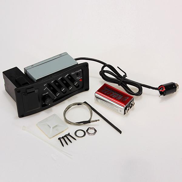 EQ 7545R cho đàn guitar đẩy đủ phụ kiện