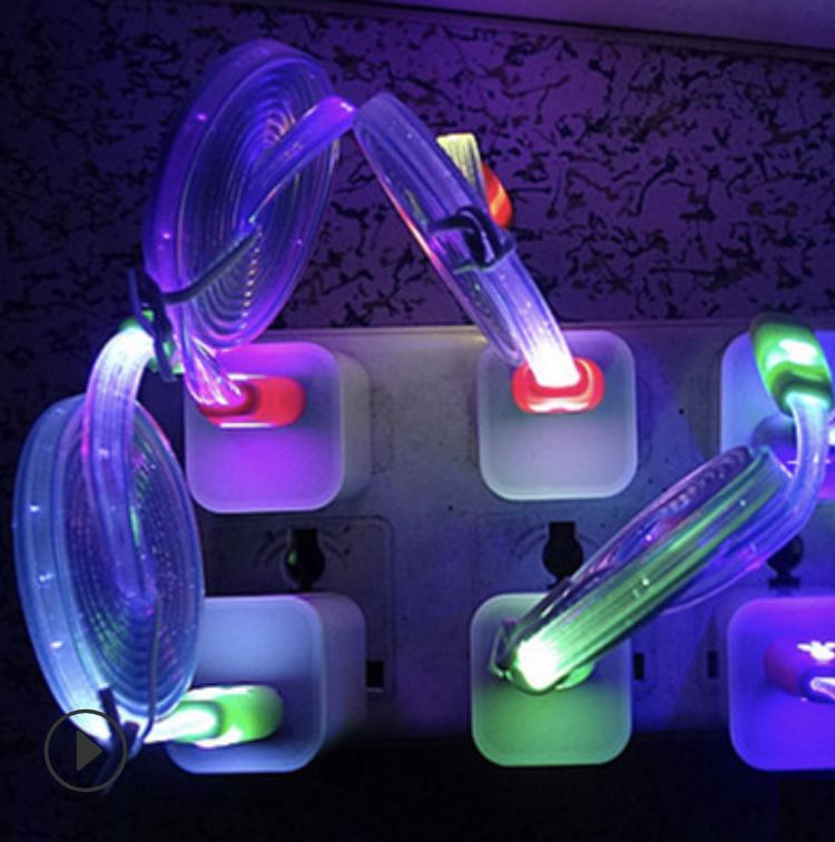 Cáp sạc có đèn Led siêu bên dành cho android