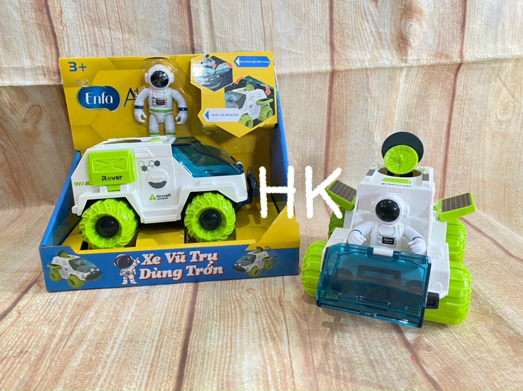 Đồ chơi xe vũ trụ chạy trớn cho bé hkm Enfa