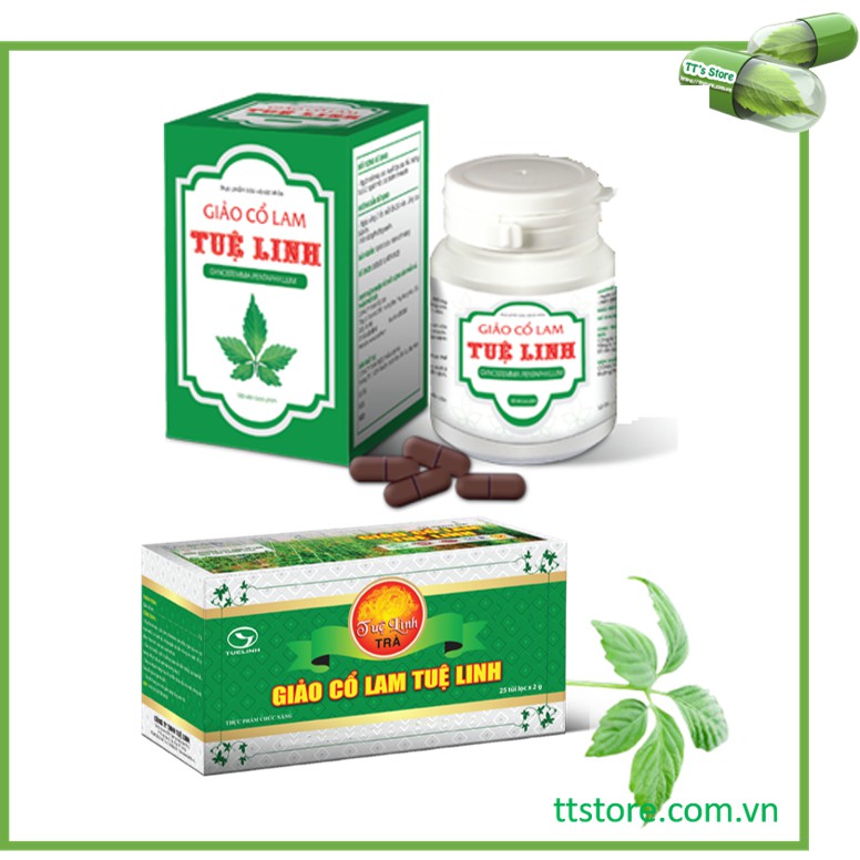 Giảo cổ lam Tuệ Linh - Trà giảo cổ lam - Trà túi lọc giảo cổ lam